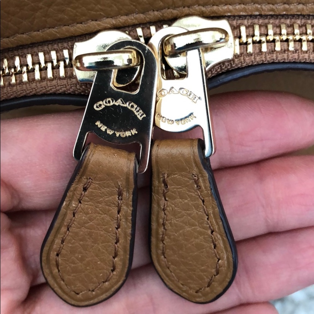Coach Saddle Pebbled Leather “Charlie” Large Backpack - Picture 8 of 16